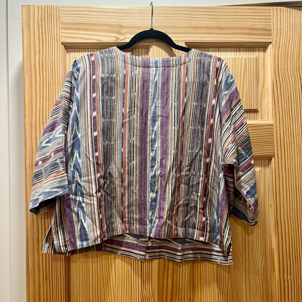 Boho cropped shirt - Picture 4 of 4